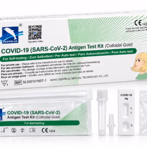 COVID-19 lateral flow test. Single unit.