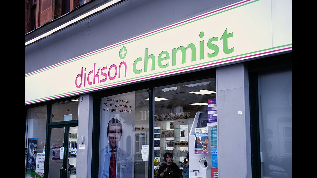 Dickson Chemist 1239 Dumbarton Road