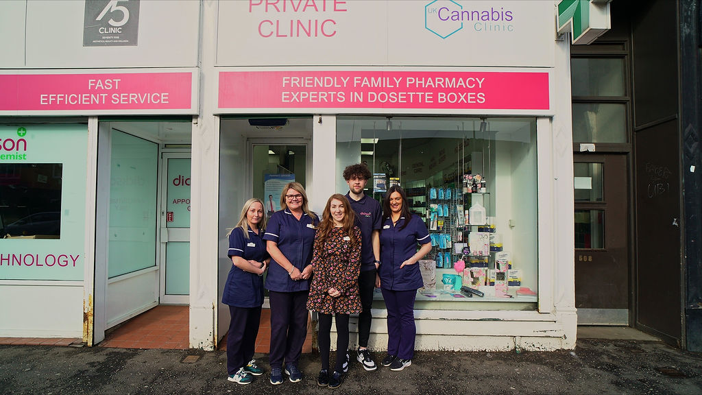 Team at Dickson Chemist Partick